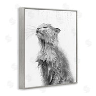 Annalisa Latella | Cat Bathroom Splash