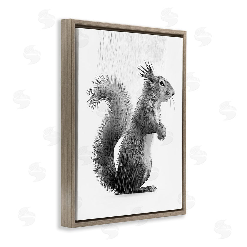 Annalisa Latella | Squirrel Bathroom Splash