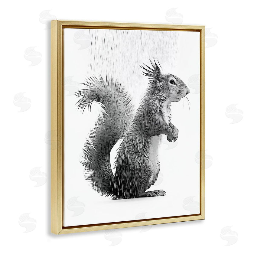 Annalisa Latella | Squirrel Bathroom Splash