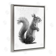 Annalisa Latella | Squirrel Bathroom Splash