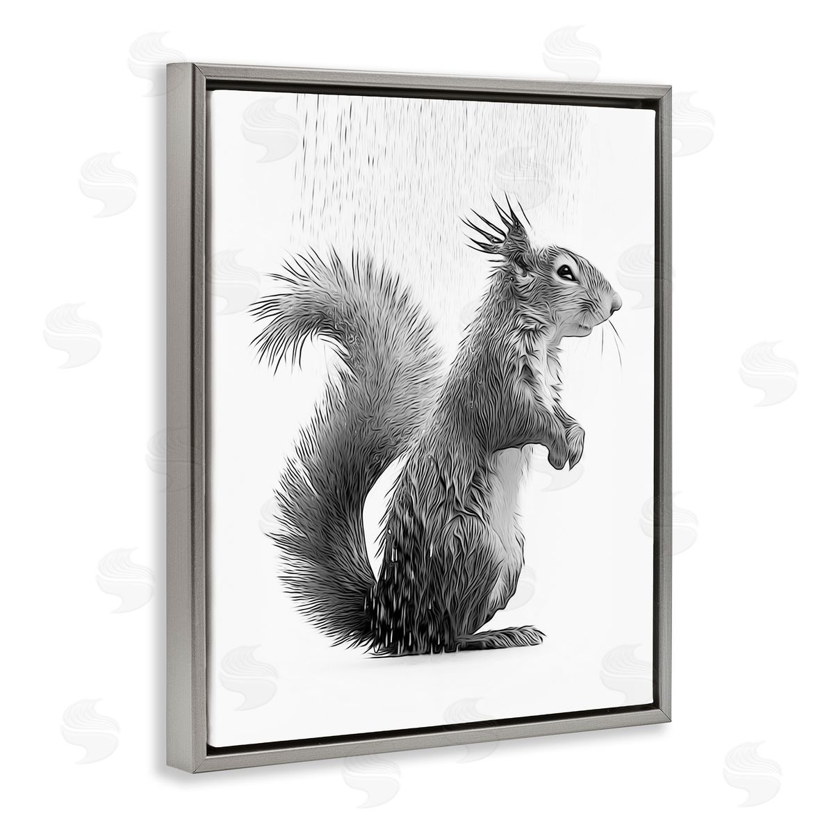 Annalisa Latella | Squirrel Bathroom Splash