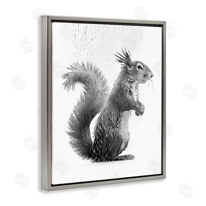 Annalisa Latella | Squirrel Bathroom Splash