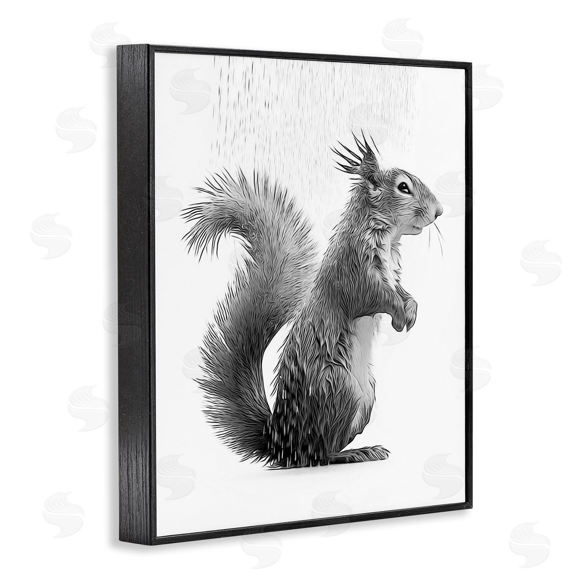 Annalisa Latella | Squirrel Bathroom Splash