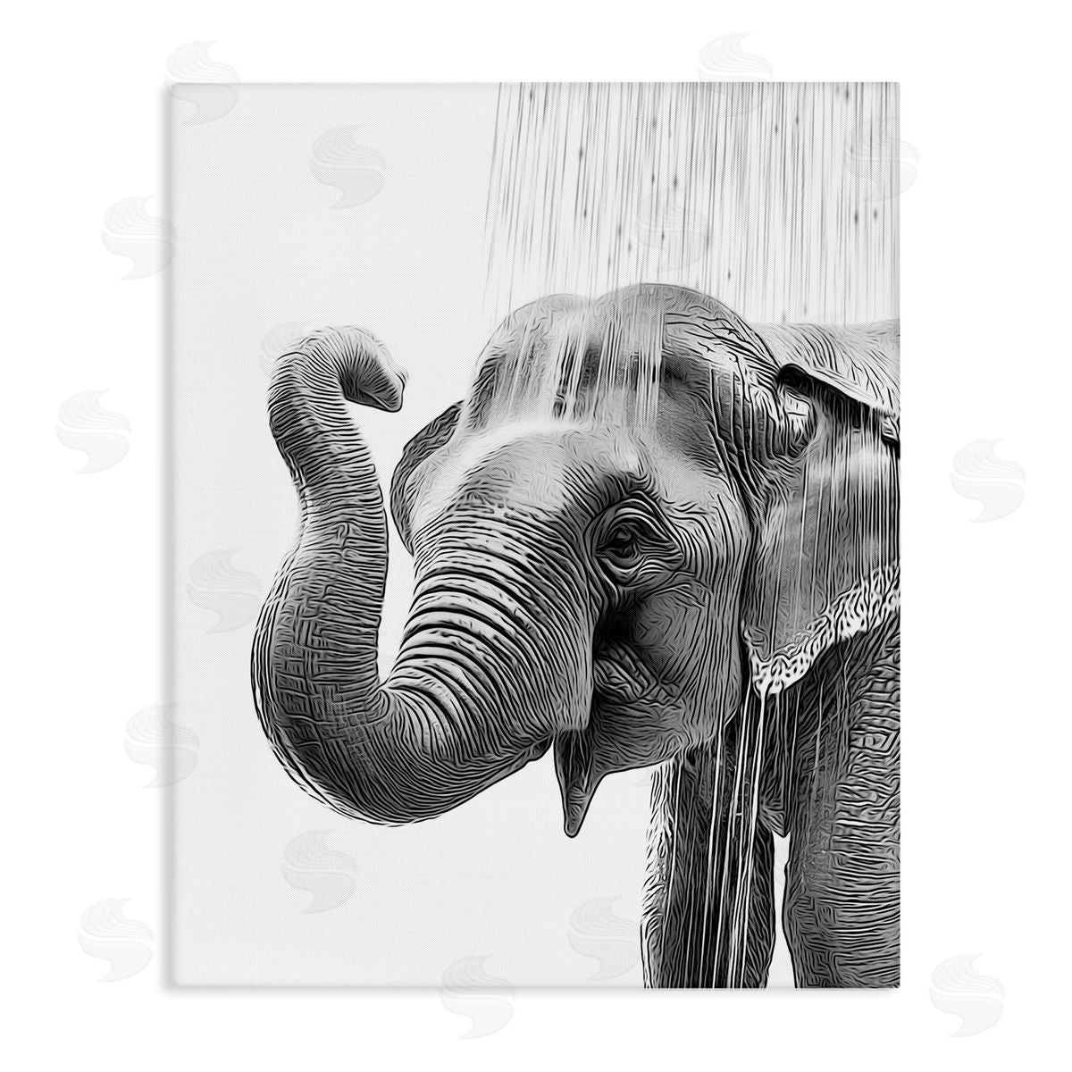 Annalisa Latella | Elephant Bathroom Splash