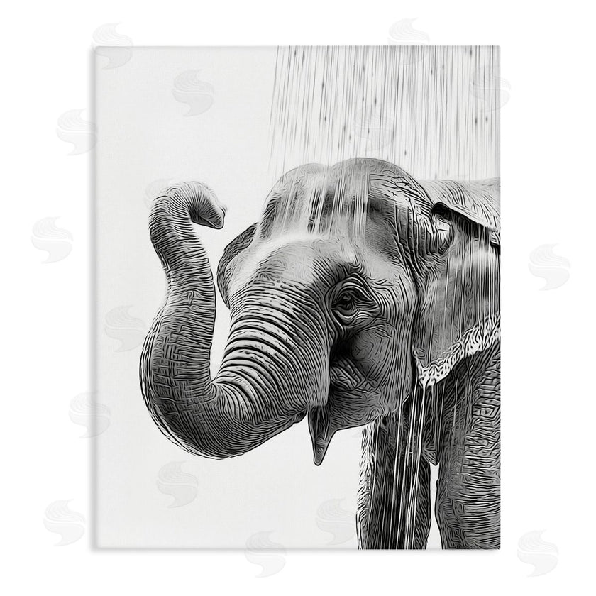 Annalisa Latella | Elephant Bathroom Splash