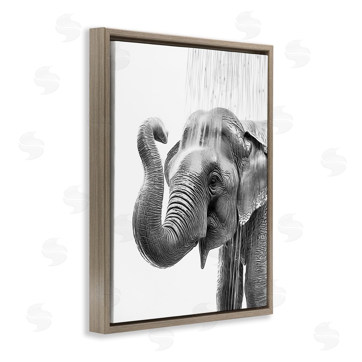 Annalisa Latella | Elephant Bathroom Splash