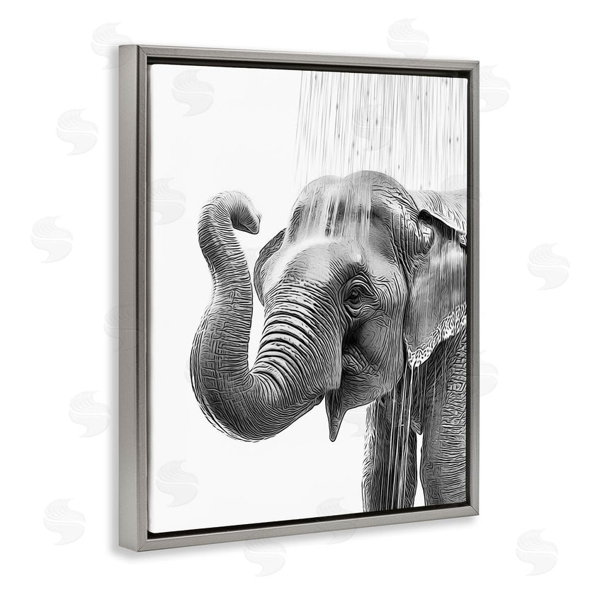 Annalisa Latella | Elephant Bathroom Splash