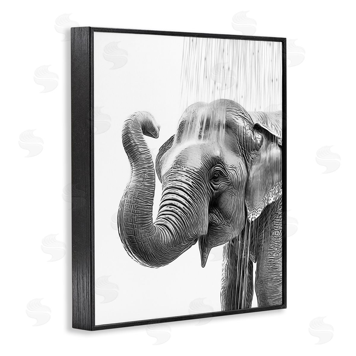 Annalisa Latella | Elephant Bathroom Splash