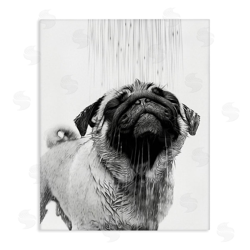Annalisa Latella | Pug Bathroom Splash