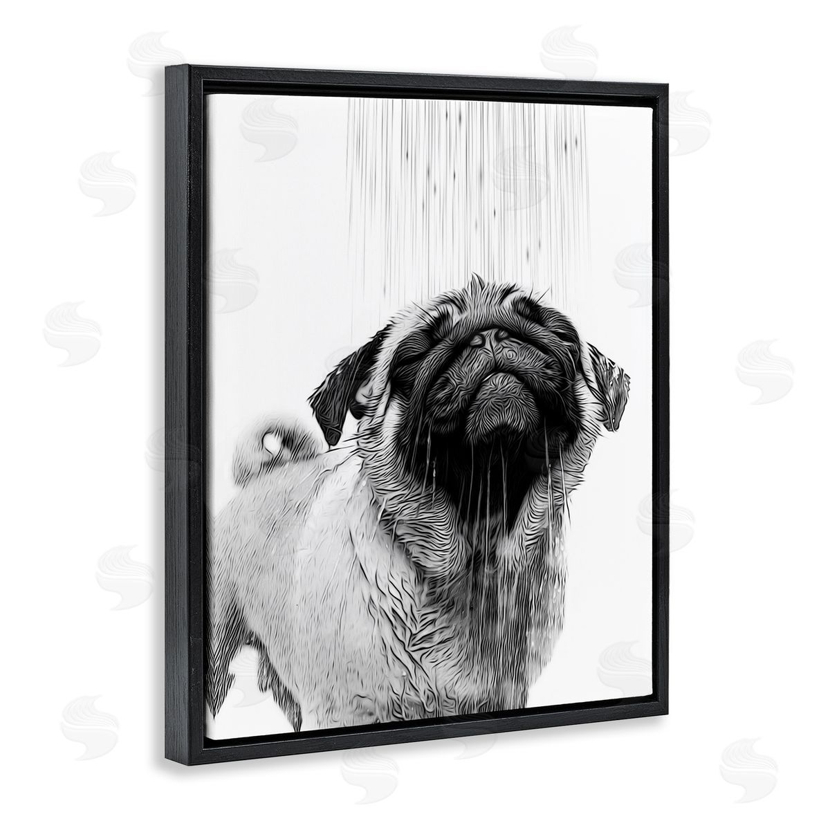 Annalisa Latella | Pug Bathroom Splash