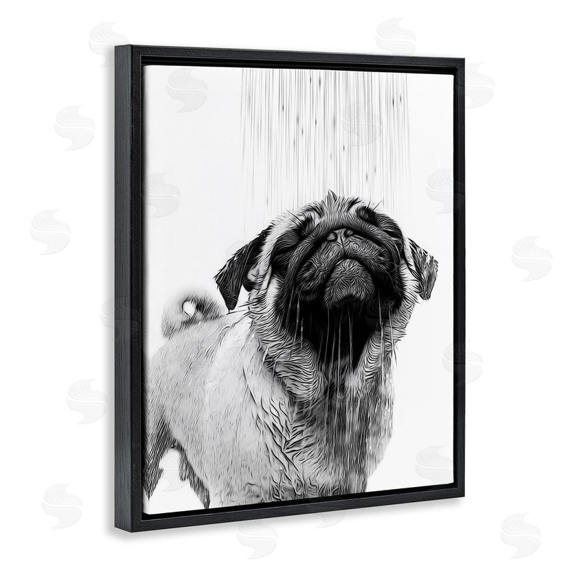 Annalisa Latella | Pug Bathroom Splash