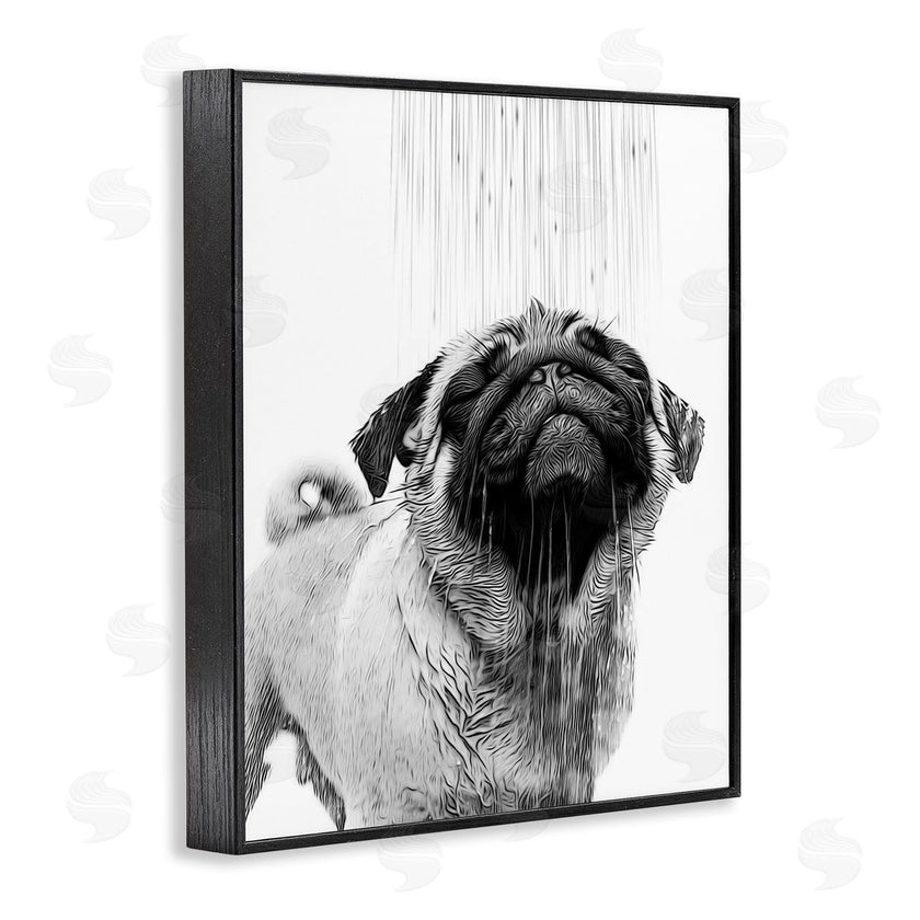 Annalisa Latella | Pug Bathroom Splash