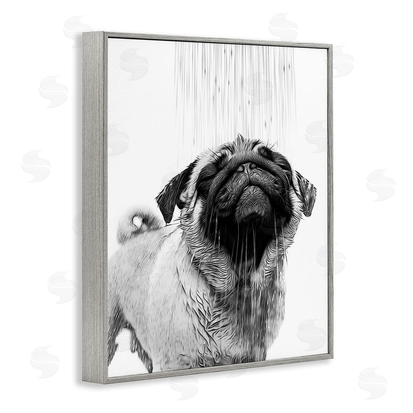 Annalisa Latella | Pug Bathroom Splash