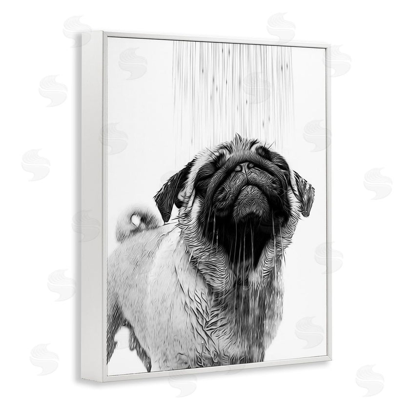Annalisa Latella | Pug Bathroom Splash