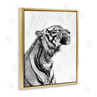 Annalisa Latella | Tiger Bathroom Splash