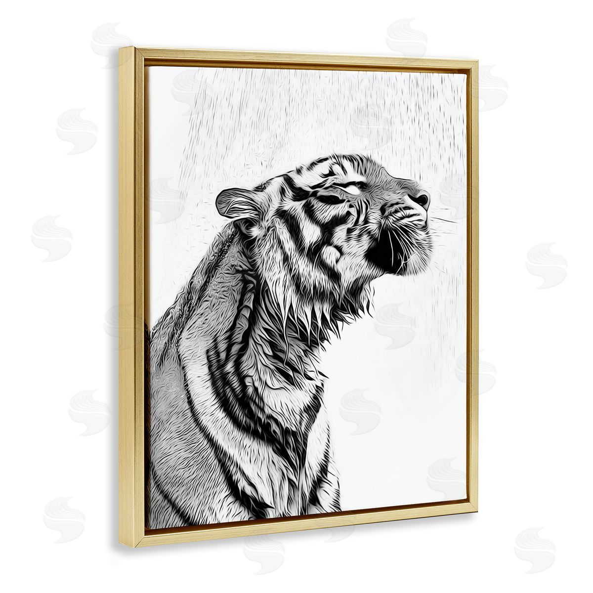 Annalisa Latella | Tiger Bathroom Splash