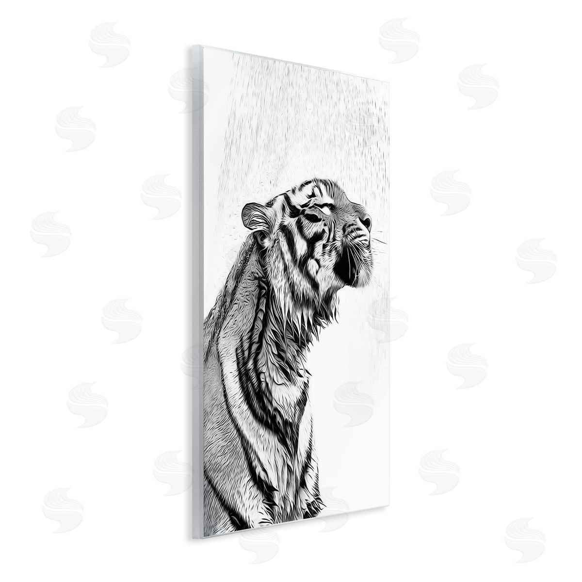 Annalisa Latella | Tiger Bathroom Splash