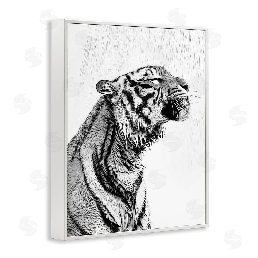 Annalisa Latella | Tiger Bathroom Splash