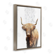 Annalisa Latella | Highland Cow Bathroom Splash