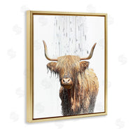 Annalisa Latella | Highland Cow Bathroom Splash