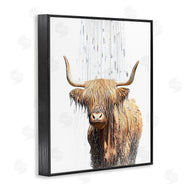 Annalisa Latella | Highland Cow Bathroom Splash