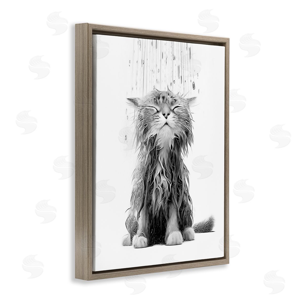 Annalisa Latella | Kitten Bathroom Splash