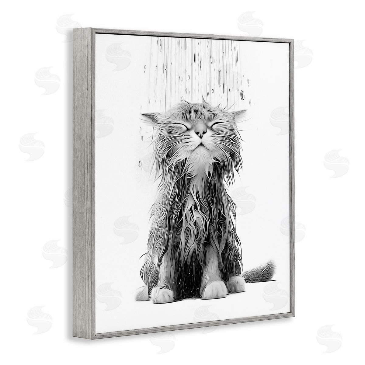 Annalisa Latella | Kitten Bathroom Splash