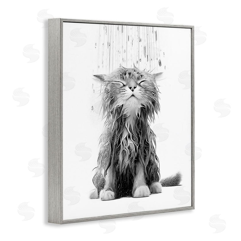 Annalisa Latella | Kitten Bathroom Splash