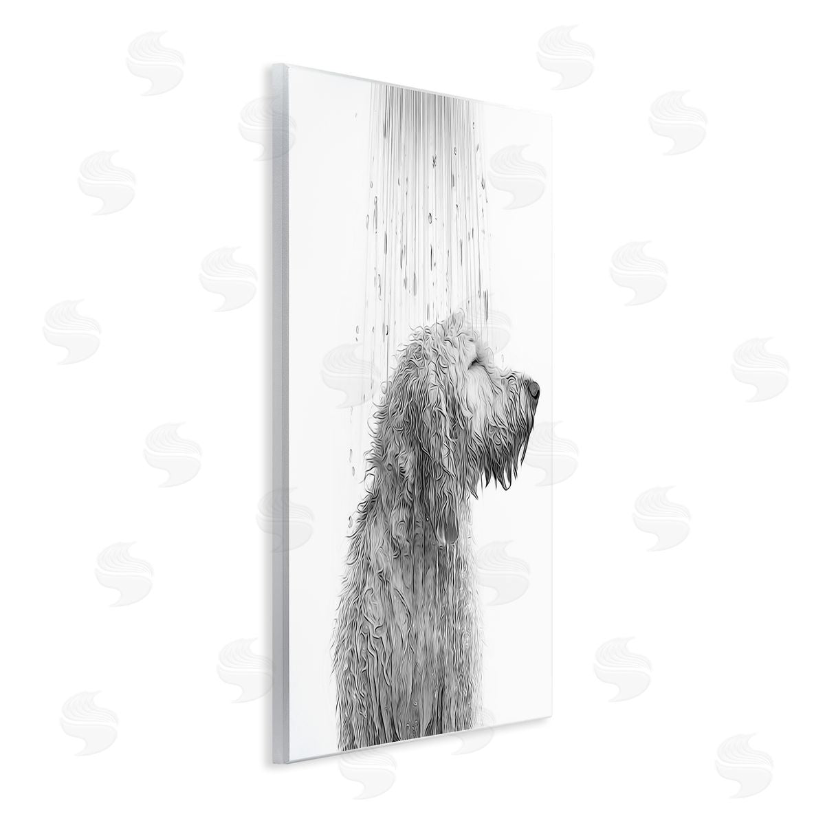Annalisa Latella | Dog Bathroom Splash