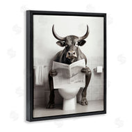 Lazar Studio | Cattle Reading Newspaper