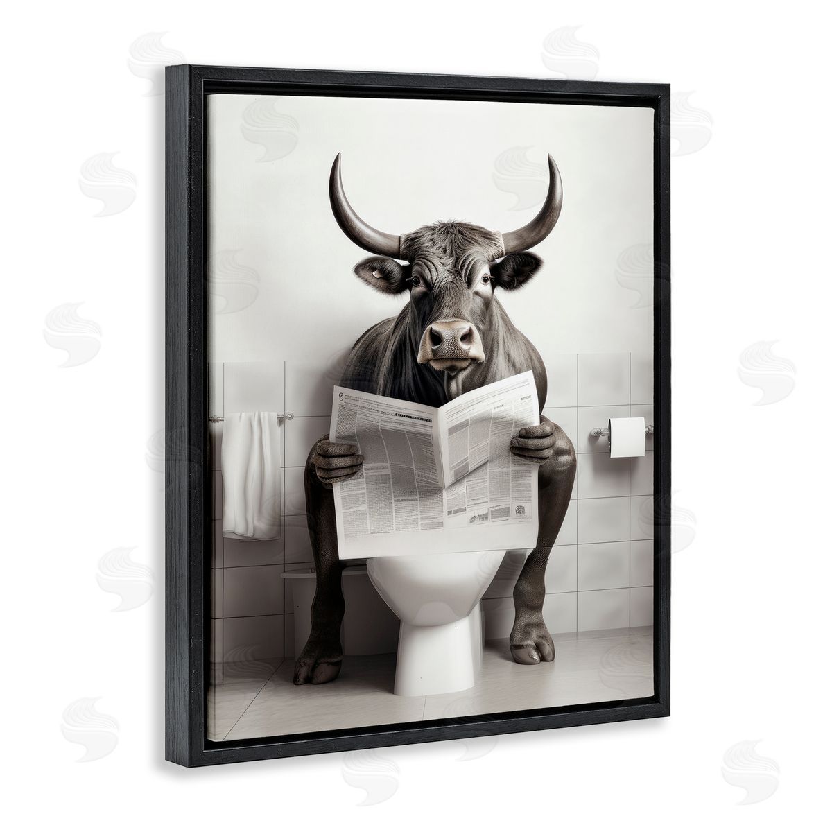 Lazar Studio | Cattle Reading Newspaper