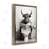 Lazar Studio | Cattle Reading Newspaper