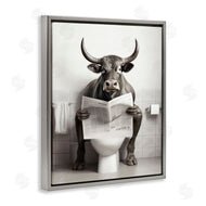 Lazar Studio | Cattle Reading Newspaper