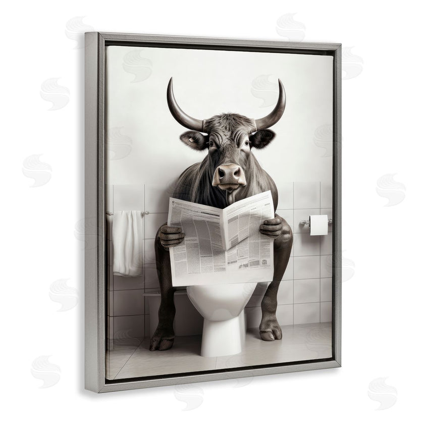 Lazar Studio | Cattle Reading Newspaper