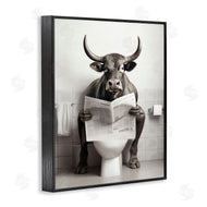 Lazar Studio | Cattle Reading Newspaper