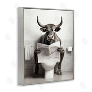 Lazar Studio | Cattle Reading Newspaper