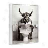 Lazar Studio | Cattle Reading Newspaper