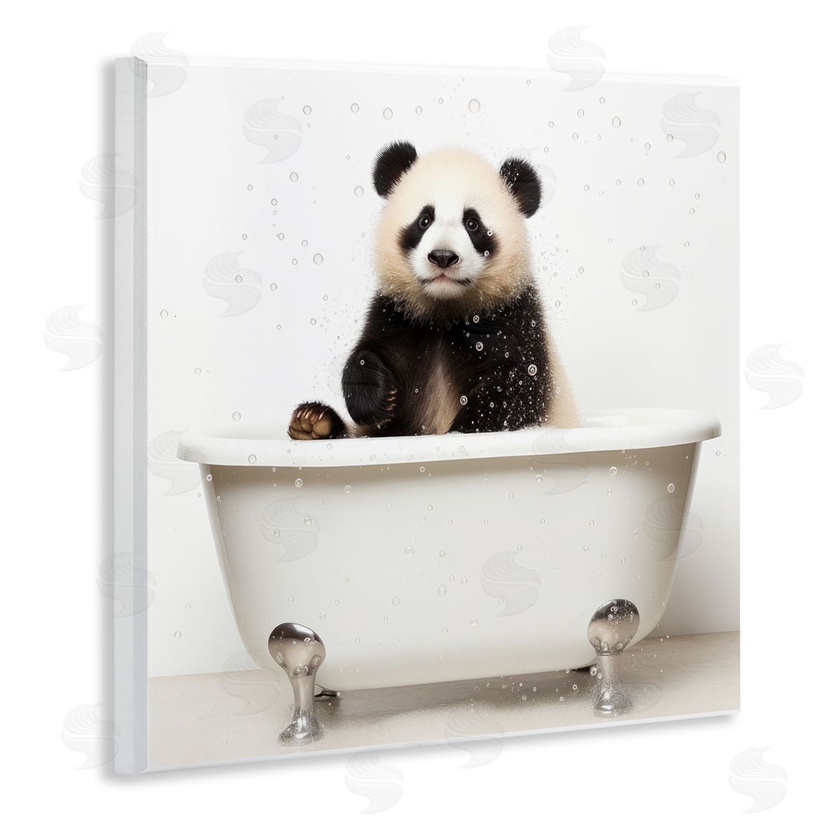 Lazar Studio | Panda Bathtub Bubbles