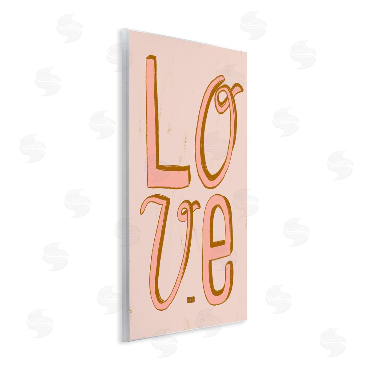 Birgit Maria Kiennast Boho Love Letters Wall Plaque Artside_
