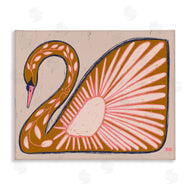 Birgit Maria Kiennast | Boho Patterned Swan