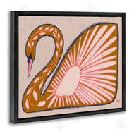 Birgit Maria Kiennast | Boho Patterned Swan