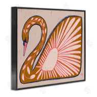 Birgit Maria Kiennast | Boho Patterned Swan