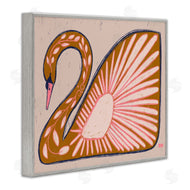 Birgit Maria Kiennast | Boho Patterned Swan