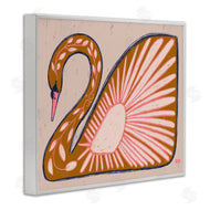 Birgit Maria Kiennast | Boho Patterned Swan
