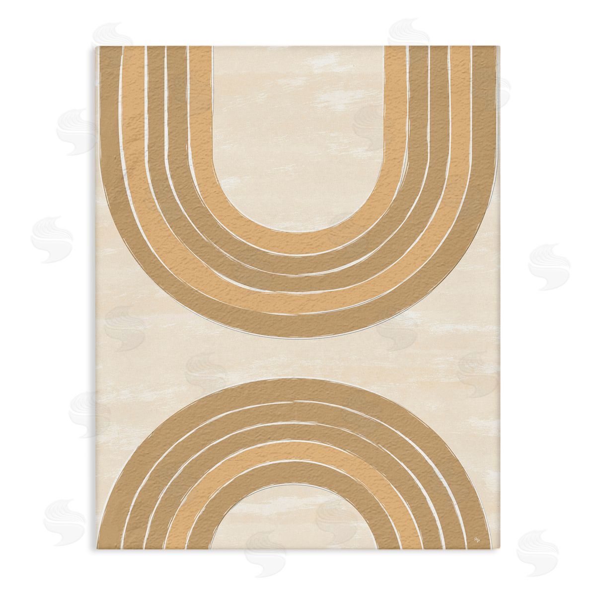 Martina Pavlova Modern Muted Arches Canvas Wall Art