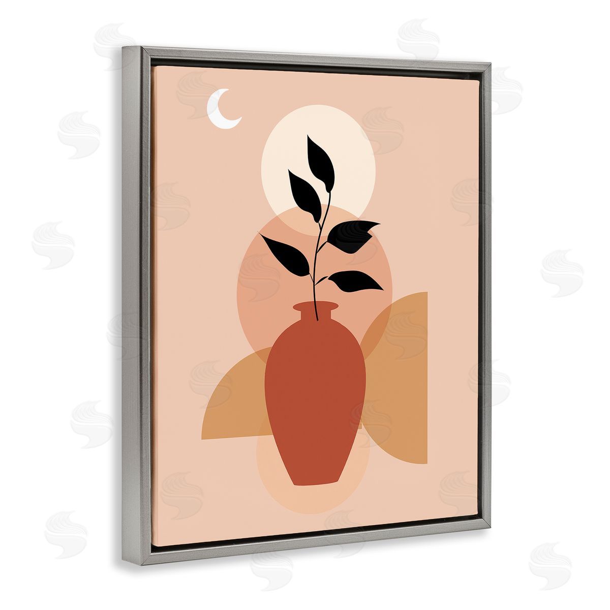 Arctic Frame | Boho Vase & Moon
