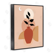 Arctic Frame | Boho Vase & Moon