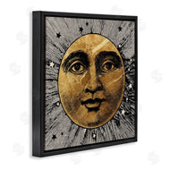 Stupell Studio | Detailed Moon Face