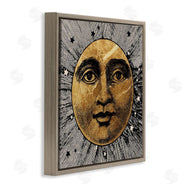 Stupell Studio | Detailed Moon Face