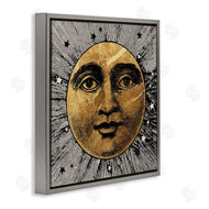 Stupell Studio | Detailed Moon Face